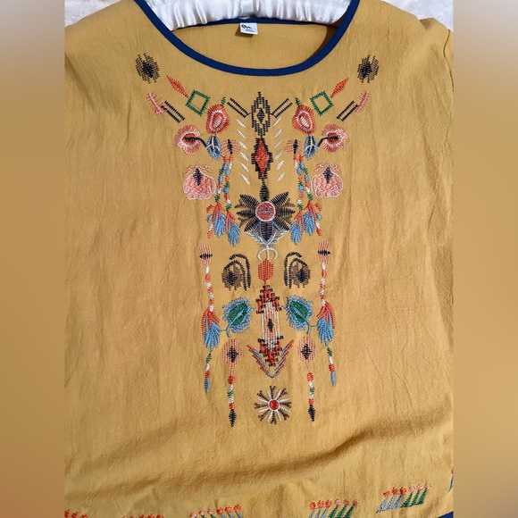 NWOT BOHO “JOHNNY WAS”VIBES SPRING EMBROIDERED BLOUSE - Picture 9 of 10